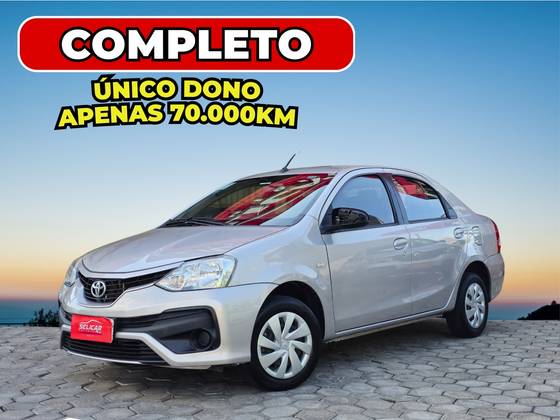 TOYOTA ETIOS 1.5 XS SEDAN 16V FLEX 4P MANUAL